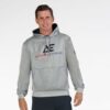 Bullpadel AE line hoodie grey